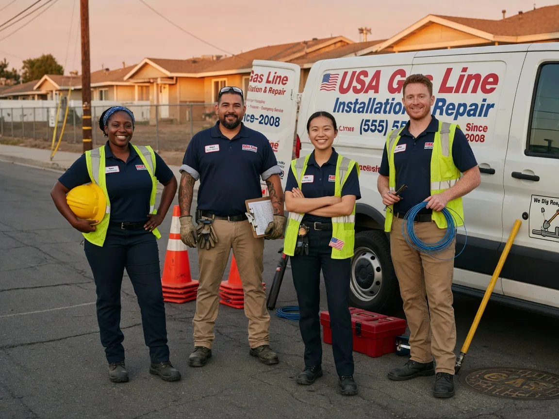 Gas Line Installation company in Snover, MI